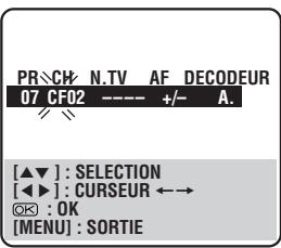 JVC HM-DR10000MS - Selectionner la GAMME - 1