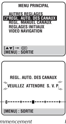 JVC HM-DR10000MS - Effectuer le reglage automatique des CANAUX - 1