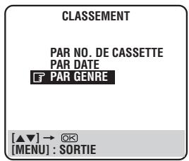 JVC HM-DR10000MS - Classement par genre - 1