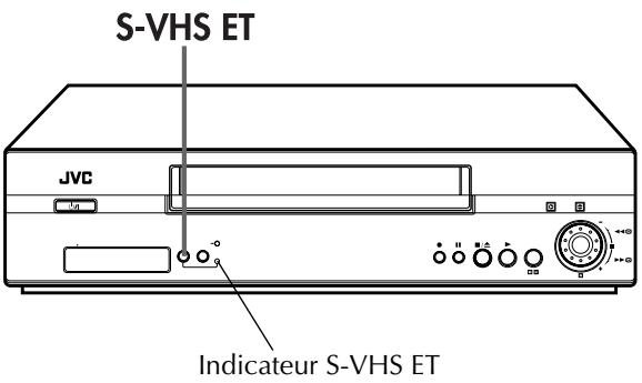 S-VHS ET JVC Indicateur S-VHS ET