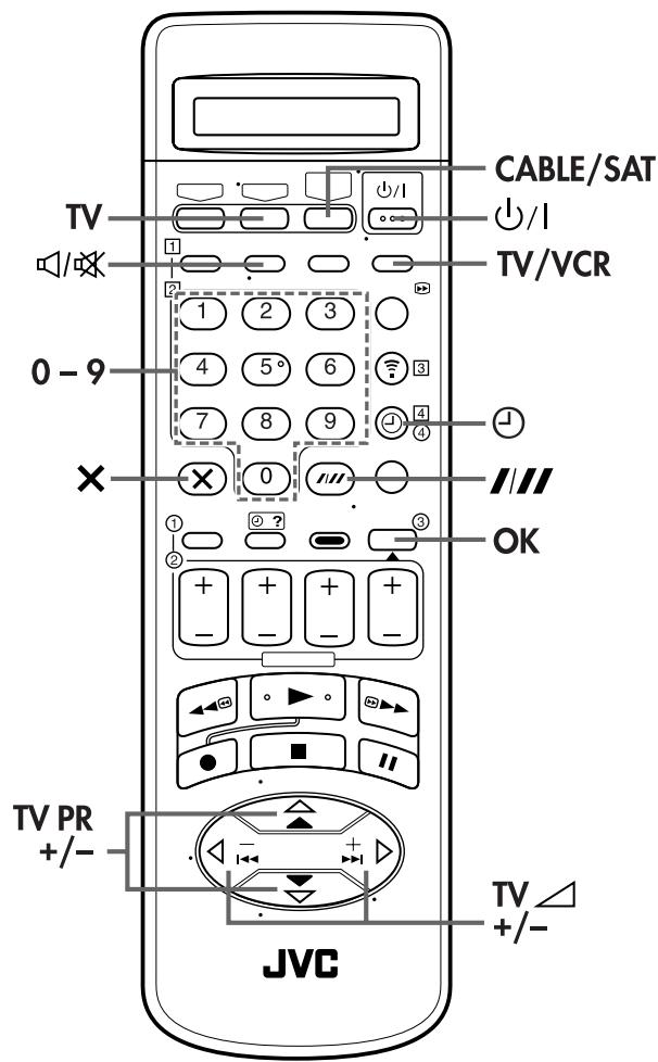 JVC HR-S9700MS - REMARQUE: - 1