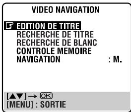JVC HR-S9700MS - Acceder à l'écran "EDITION DE TITRE". - 1