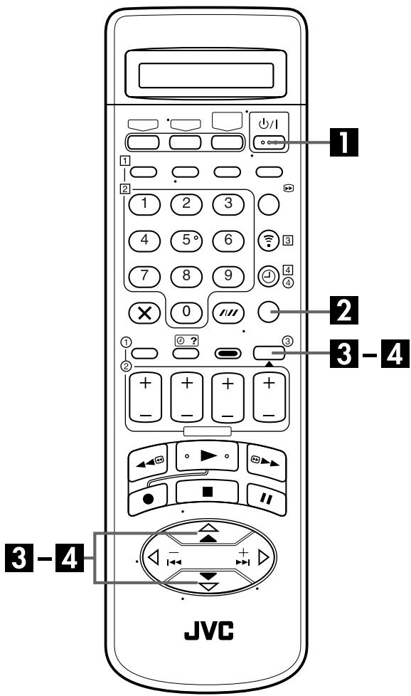 JVC HR-S9700MS - Réglage de l'horloge - 1