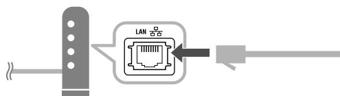 JVC NX-BD3E - Connexion de l'unité principale au routeur - 2