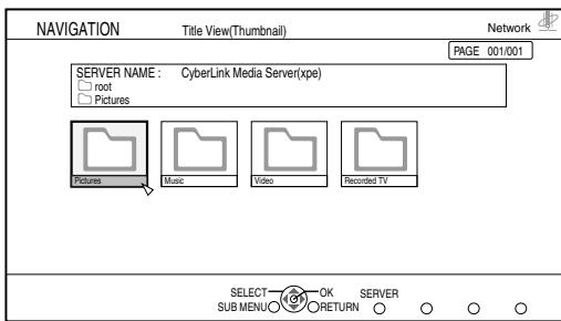 JVC NX-BD3E - Drücken Sie [ENTER]. Die List der Bilddateien wird angezeigt. - 1