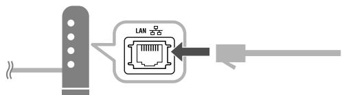 JVC NX-BD3E - Anschlieben des Hauptgeräts am Router - 2