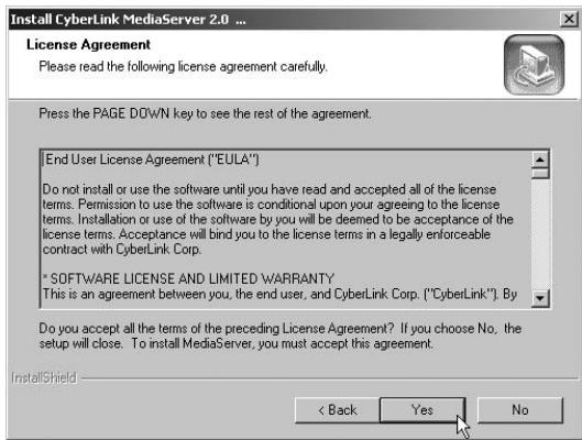 JVC NX-BD3E - Cliquez sur [Yes]. - 1