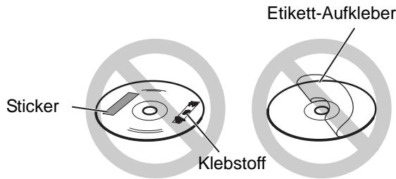 JVC NX-F7 - Behandlung der Discs - 1