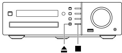 JVC NX-F7 - Verrouillage de l'éjection du disque - 1