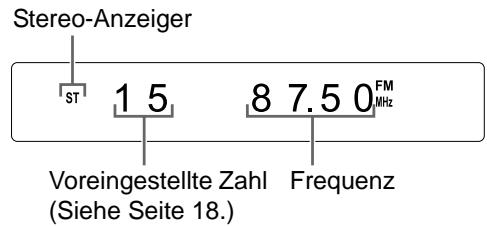 JVC NX-F7 - Drücken Sie mehrmals [FM/AM], um „FM“ oder „AM“ im Display-Fenster auszuwählen. - 1