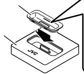 JVC NX-PS2E - Fissare alla base di supporto il relative adattatore. - 1