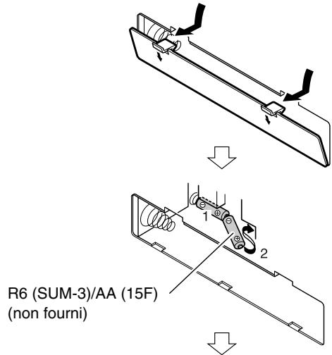 JVC RD-HA3B - Piles de sauvegarde la mémoire - 1