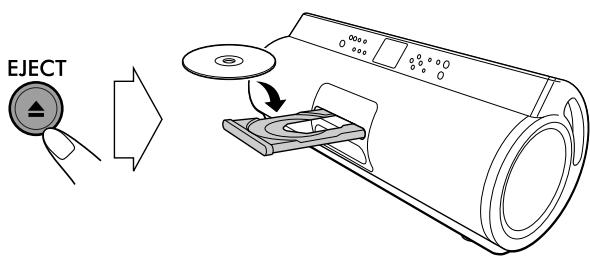 JVC RD-HA3B - Pour insérer un disque - 2