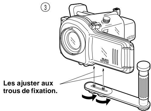 JVC WR-MG77U - Fixation de la poignée en option (JV2497) - 3