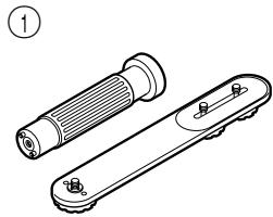 JVC WR-MG77U - Fixation de la poignée en option (JV2497) - 1