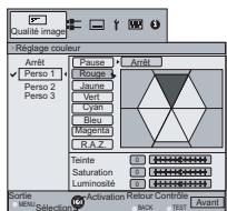 JVC DLA-HD950 - Menu de configuration (suite) - 8