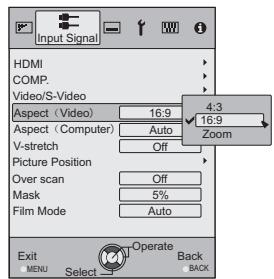 JVC DLA-HD950 - Set to "16:9" - 2