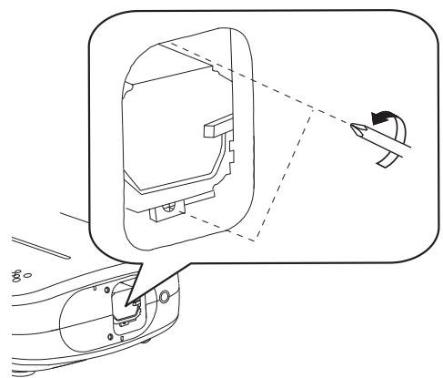 JVC DLA-HD950 - Loosen the screws on the lamp unit - 1