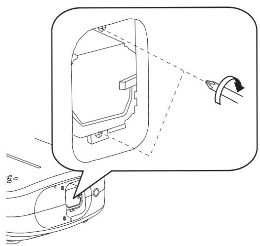 JVC DLA-HD950 - Serrez les vis du nouveau module de lampe - 1