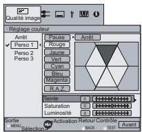 JVC DLA-HD950BE - Menu de configuration (suite) - 9