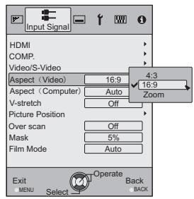 JVC DLA-HD950BE - Set to "16:9" - 2