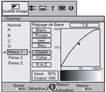JVC DLA-HD950BE - Menu de configuration (suite) - 1