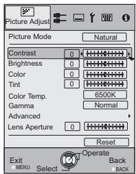 JVC DLA-HD950BE - Adjust picture quality - 3