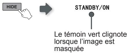 JVC DLA-HD990 - Vous pouvez masquer temporairement l'image. - 1