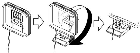 JVC FSY1 - Conexión de la antenna de cuadro AM (suministrada) - 1