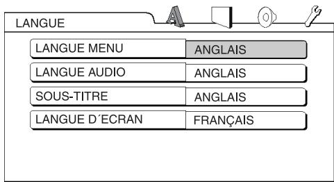 JVC FSY1 - Appuyez sur SET UP pendant que le disque est à l'arrêt ou qu'aucun disque n'est en place ("NO DISC" est affché). - 1