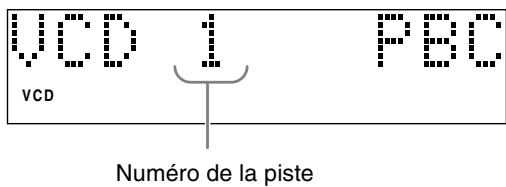 JVC FSY1 - Fenêtre affichée pendant la lecture d'un disque - 3