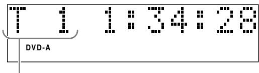 JVC FSY1 - Finestra del display durante la riproduzione di un disco - 2