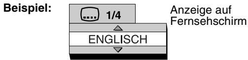 JVC FSY1EN - Wahl der Untertitelsprache - 2