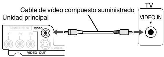 JVC FSY1EN - Conexión a un televisor - 1