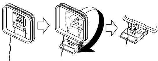 JVC FSY1EN - Collegamento dell'antenna a telaio AM (in dotazione) - 1