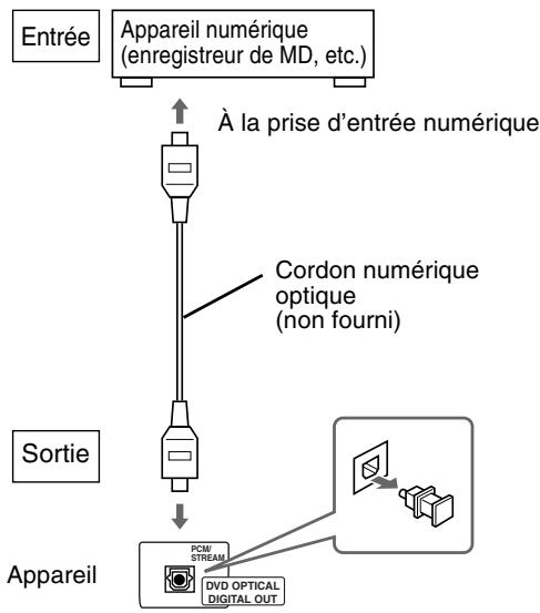 JVC FSY1EN - Connexion d'un appeareil numérique - 1