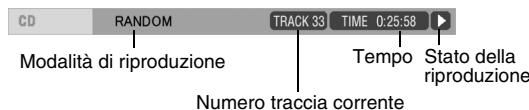 JVC FSY1EN - Informazioni visualizzate sulla barra di stato - 2