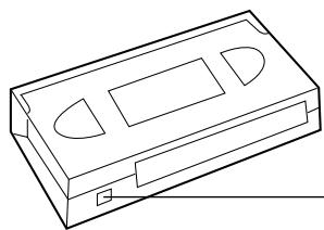 JVC HR-J470MS - Prévention d'effacement accidentel - 1