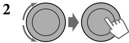 JVC KW-XR611 - Selecting a preset sound mode - 3