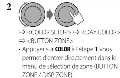 JVC KW-XR611 - Creation de votre propre couleur de jour et de nuit—USER - 2