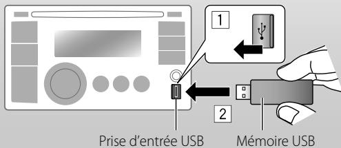 JVC KW-XR611 - Écoute du périphérique USB - 4
