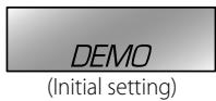 JVC KW-XR611 - Canceling the display demonstration - 3