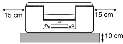 JVC NX-PN10 - VOORZICHITIG: Goede ventilatie vereist - 1