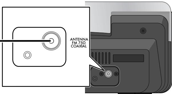 JVC NX-PN10 - Antenne FM (fournie): - 1