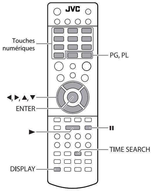 JVC NX-T10 - Utilisation de l'affichage sur l'écran - 1