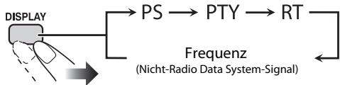 JVC NX-T10 - AnzeigendradioDataSystem-Informationen - 1