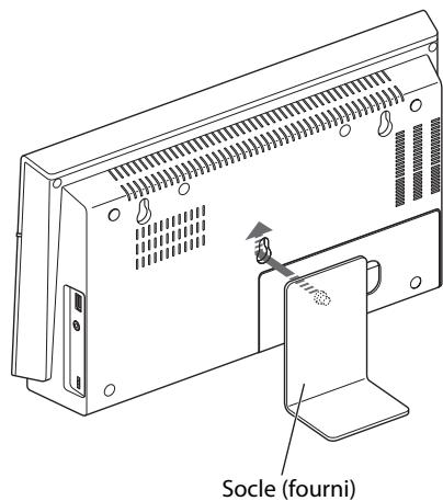 JVC NX-T10 - Pour attacher le socle fourni à l'appareil principal - 1