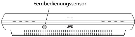 JVC NX-T10 - Beim horizontalen Anbringen des Hauptgeräts (bei auf „H“ gestelltem DISPLAY MODE-Schalter) - 1