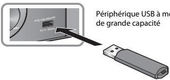 JVC RD-N1 - Comment désirer un nombre en utilisant la télécommande - 2