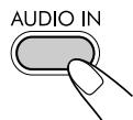 JVC UX-GP1E - Per selezionare AUDIO IN - 1